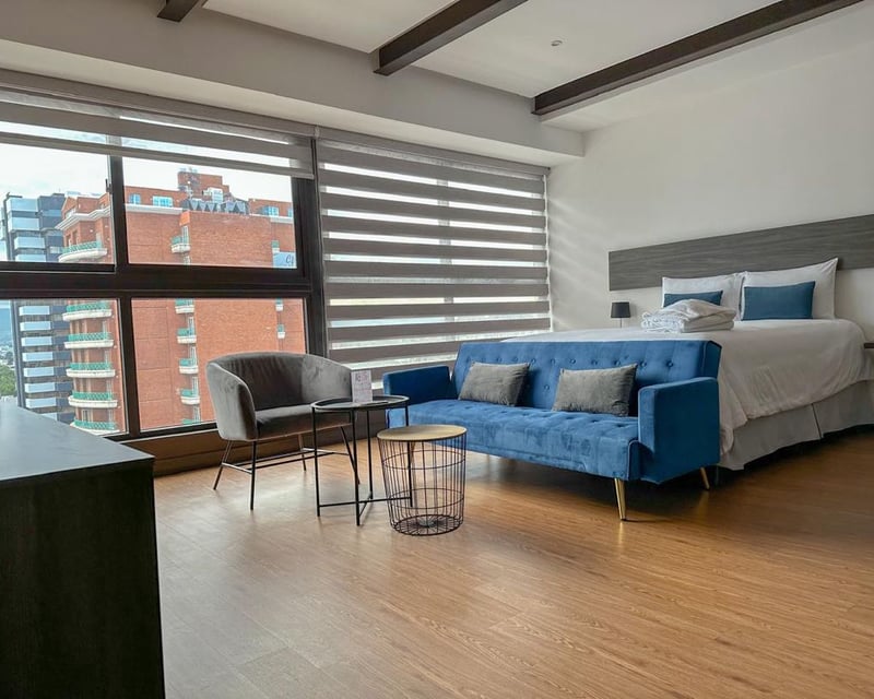 Apartamento Amueblado en Renta, Tipo Loft en Zona 10