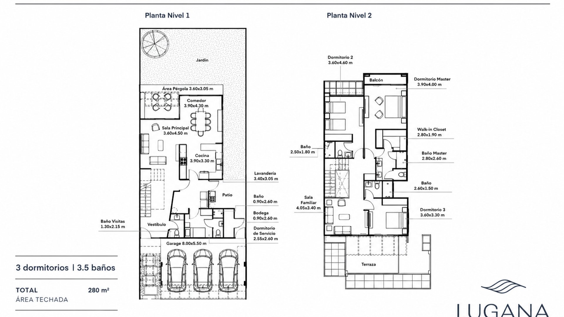 Casa nueva en venta Lugana San Isidro zona 16 - Miniatura 3