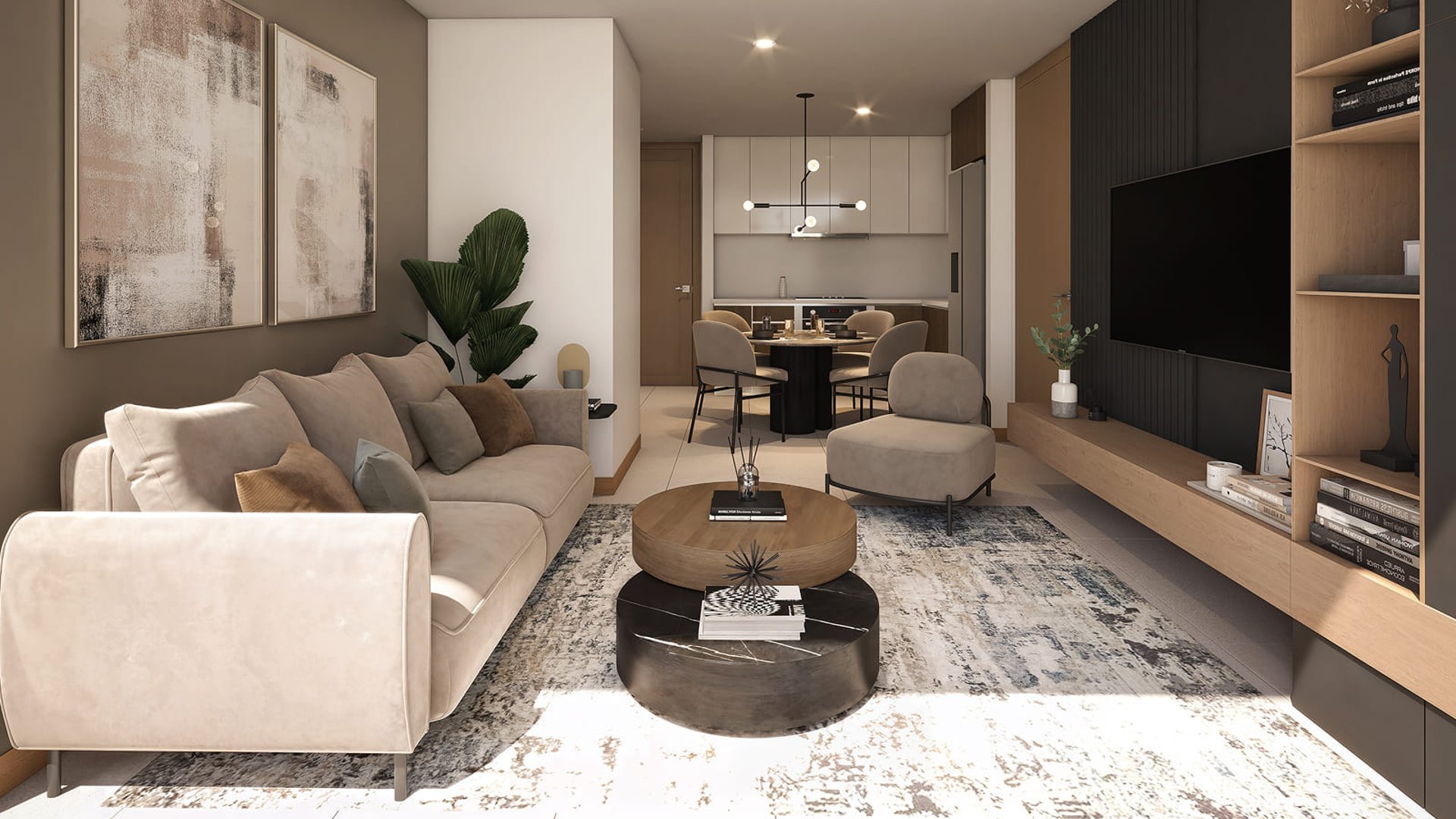 Apartamento 2 habitaciones en  Pre-venta en zona 10