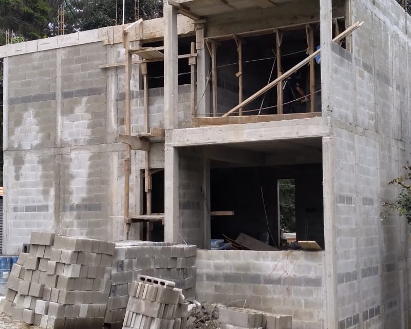 Casa en Obra Gris en Residenciales Paseo Santiago Uno Sacatepéquez 