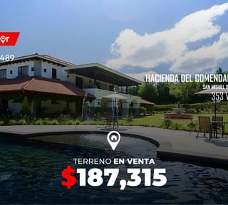 Terreno en venta en Hacienda del Comendador San Miguel Dueñas