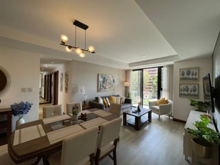 Renta de apartamento amueblado de 3 habitaciones zona 10  Ref-4874 - 4