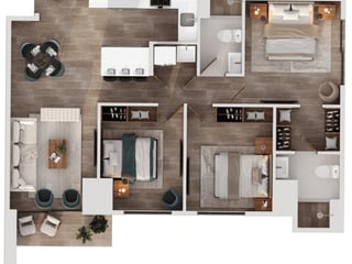 Apartamento en Planos en Venta  en  Zona 11 - 3