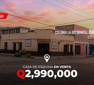 Propiedad Comercial en Venta en La Reformita zona 12 