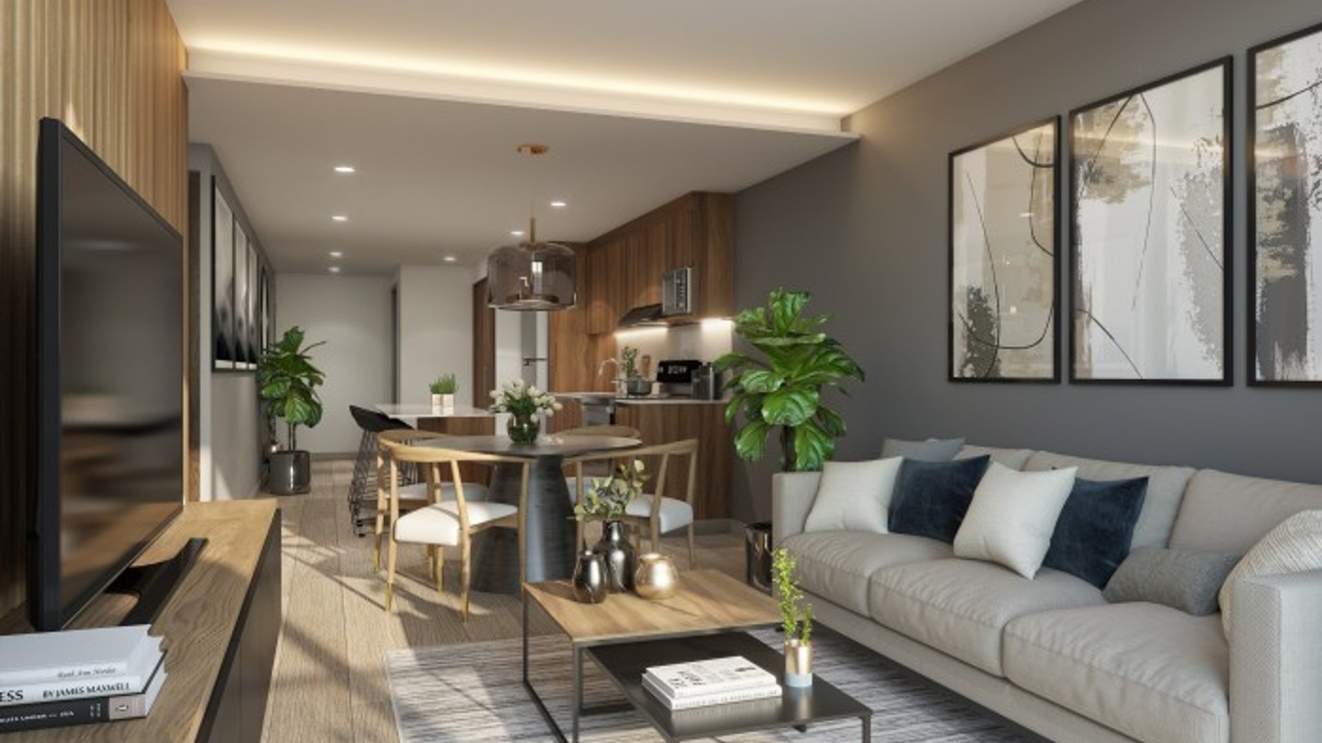 Apartamento en Venta Zona 14 de 2 Dormitorios