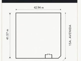 VENDO TERRENO EN ESQUINA SOBRE 12 CALLE  ZONA 1, GERONA REF.6942  1,786 M2, - 4