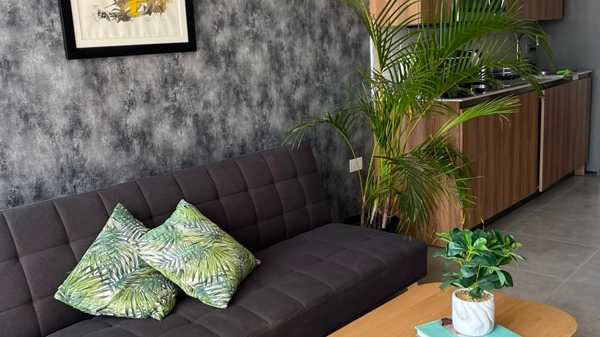 Apartamento amueblado en renta zona 13 / Elemento