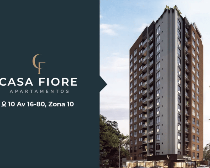 CASA FIORE/ PROYECTO DE APARTAMENTOS, ZONA 10