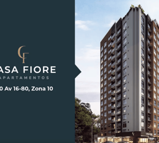 CASA FIORE/ PROYECTO DE APARTAMENTOS, ZONA 10
