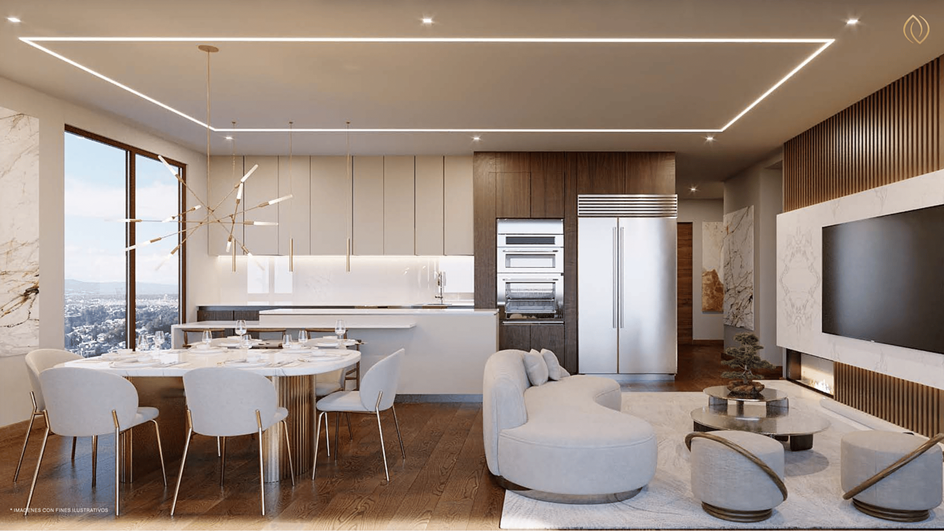 Penthouse de Lujo en Venta en Giardino Zona 10 - Miniatura 7