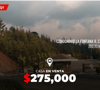Casa en Venta en Condominio La Fontana II, CAES