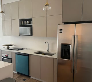 Renta de apartamento amueblado en zona 14 - 2 habitaciones Ref-6018