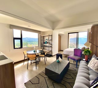 Apartamento nuevo, nivel alto con vistas en venta, Elemento zona 13