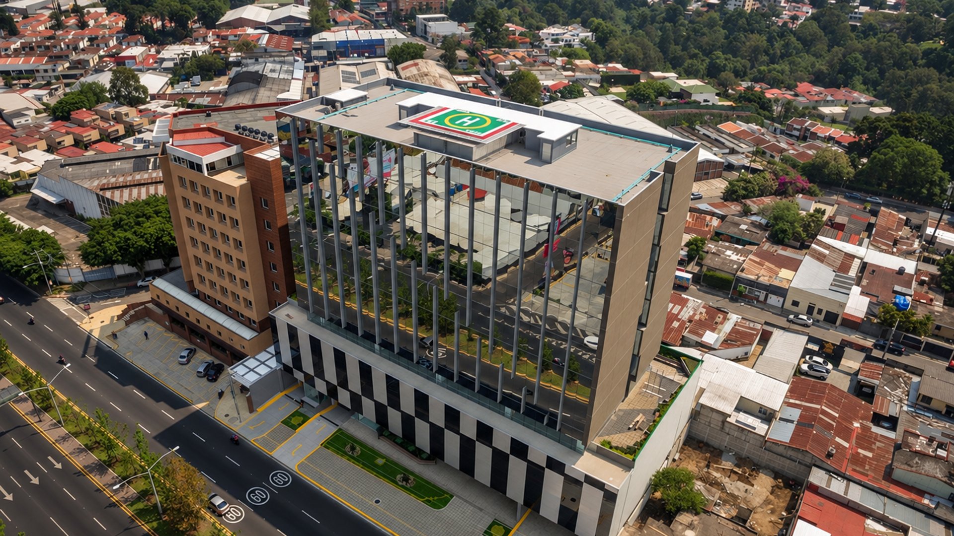 EDIFICIO CORPORATIVO EN RENTA (PREDA) | LADO B | ZONA 10 DE GUATEMALA