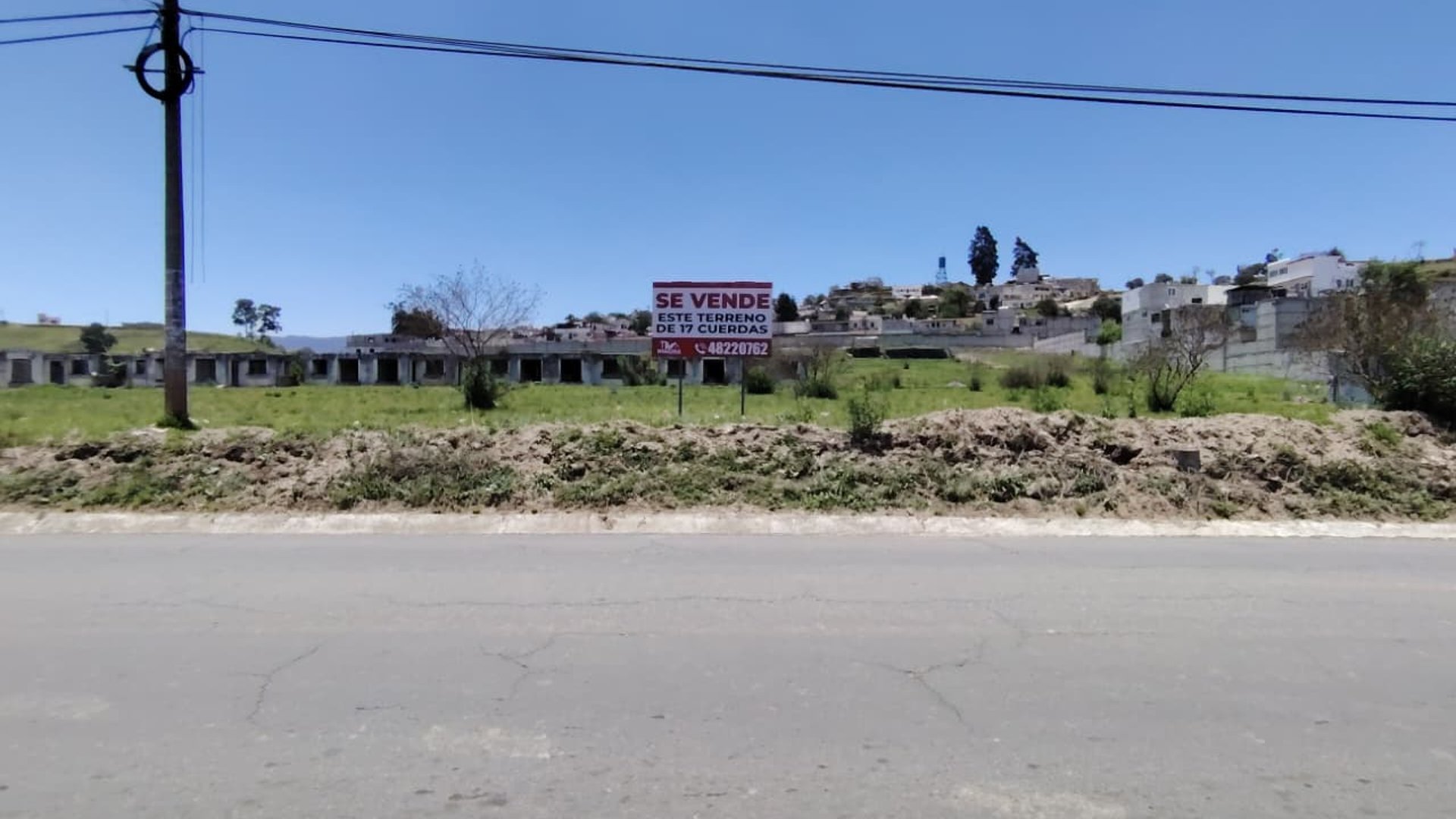 17 cuerdas comerciales en zona 6 camino a chiquilaja en Quetzaltenango