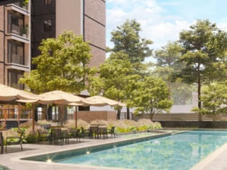 En venta apartamento 1 dormitorio en zona 15 - 5