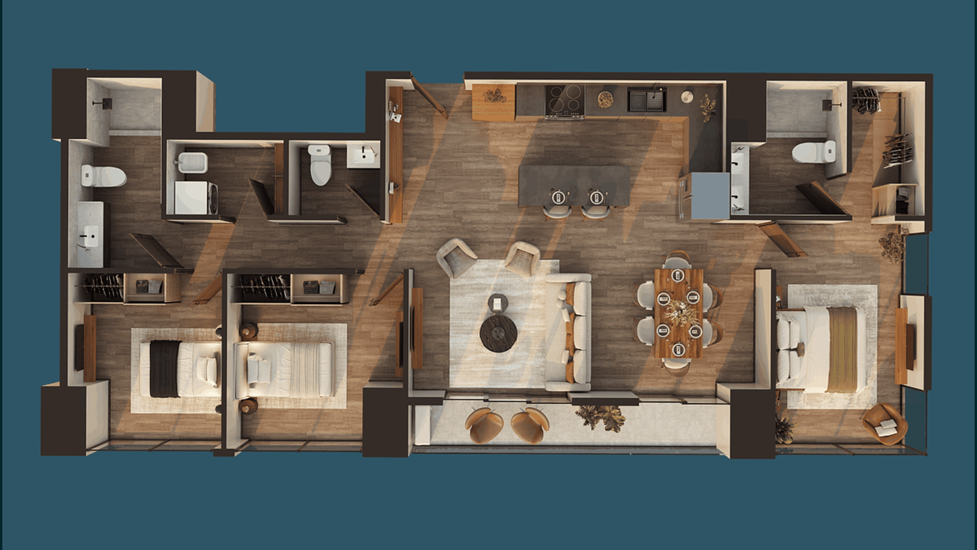 ZENIKA SAN ISIDRO- Precioso proyecto de Apartamentos, zona 16 - Miniatura 32