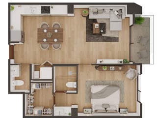 Apartamento Nuevo en venta z. 13 Con piscina - Image 8