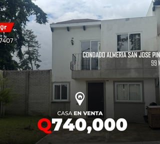 Casa en venta en Condado Almeria San Jose Pinula 