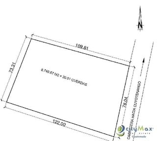 Terreno en venta en Suchitepequez Cuyotenango