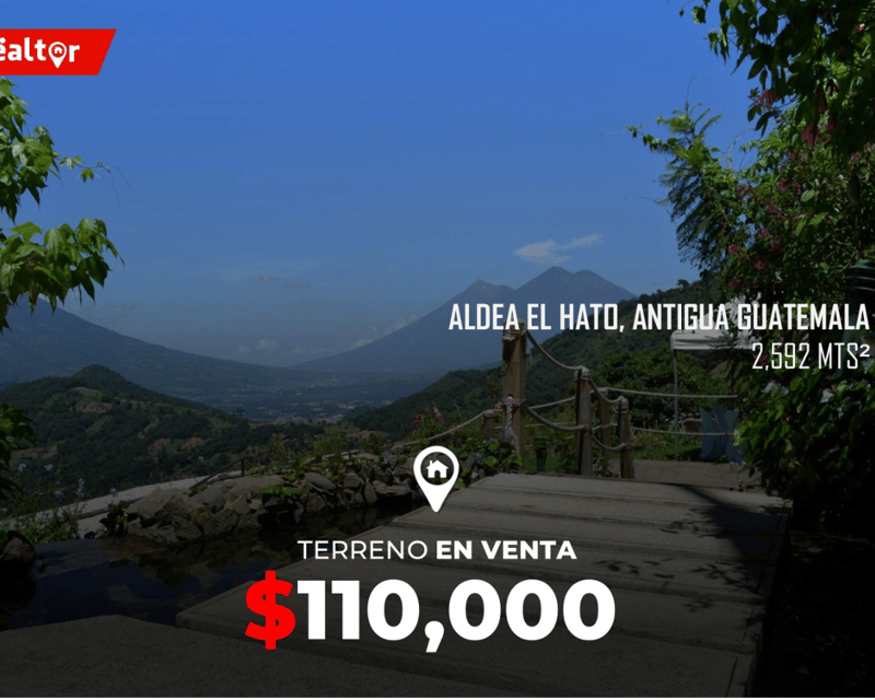 Terreno en Venta en Aldea El Hato, Sacatepequez