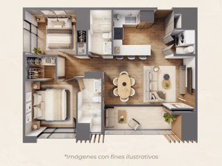 Apartamento en VENTA en zona 14 - 2