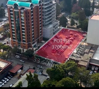 Terreno en renta en zona viva, zona 10