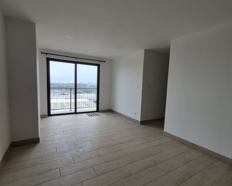 Apartamento 2 habitaciones en renta edificio zona 12