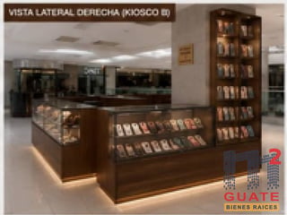 Kiosko en Renta, Zona 10 (R10413) - 2