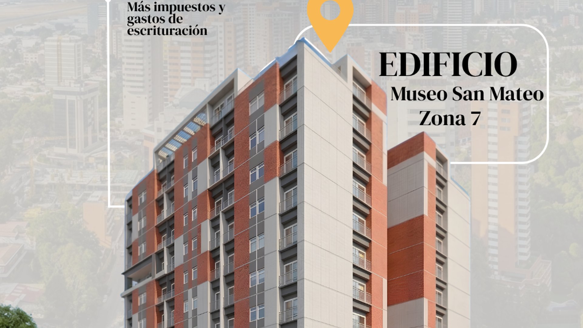 APARTAMENTO EN VENTA  Edificio Museo San Mateo, Zona 7 - Image 1