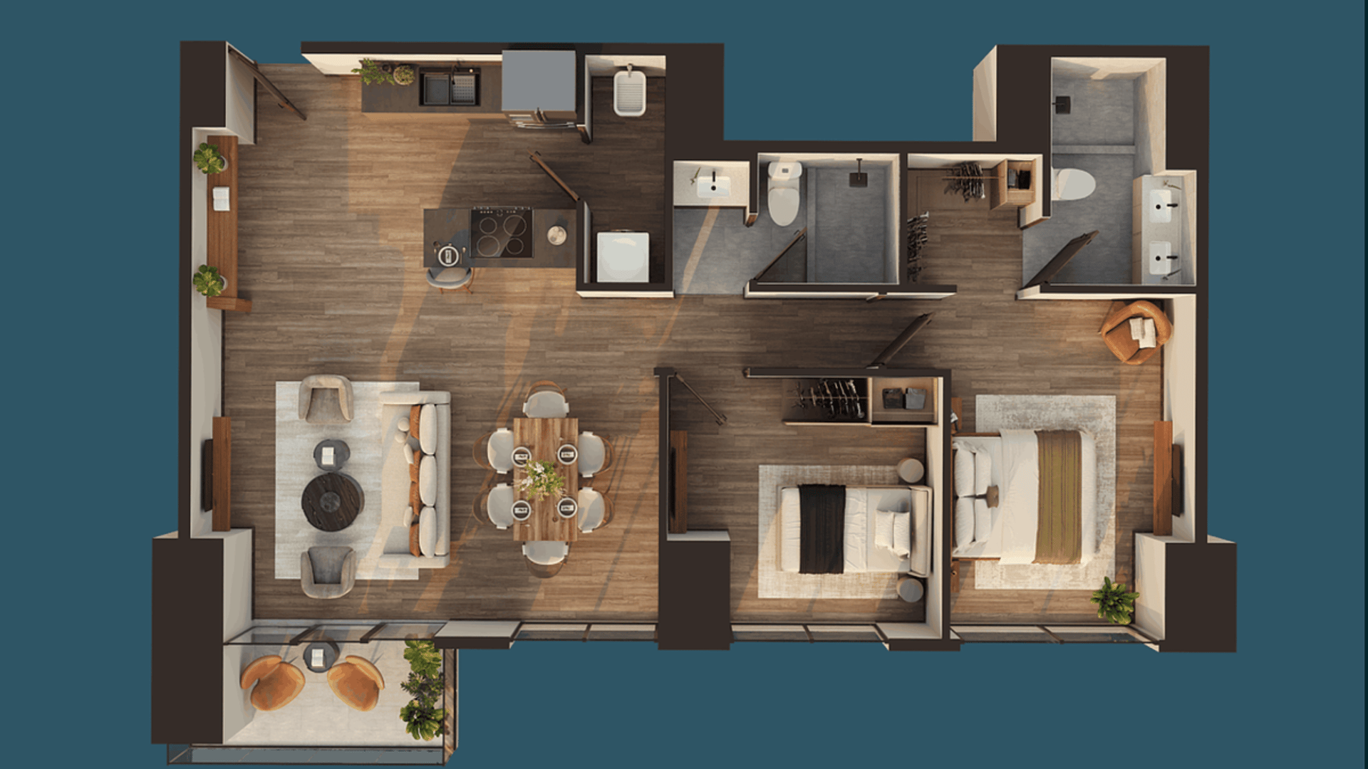 ZENIKA SAN ISIDRO- Precioso proyecto de Apartamentos, zona 16 - Miniatura 23