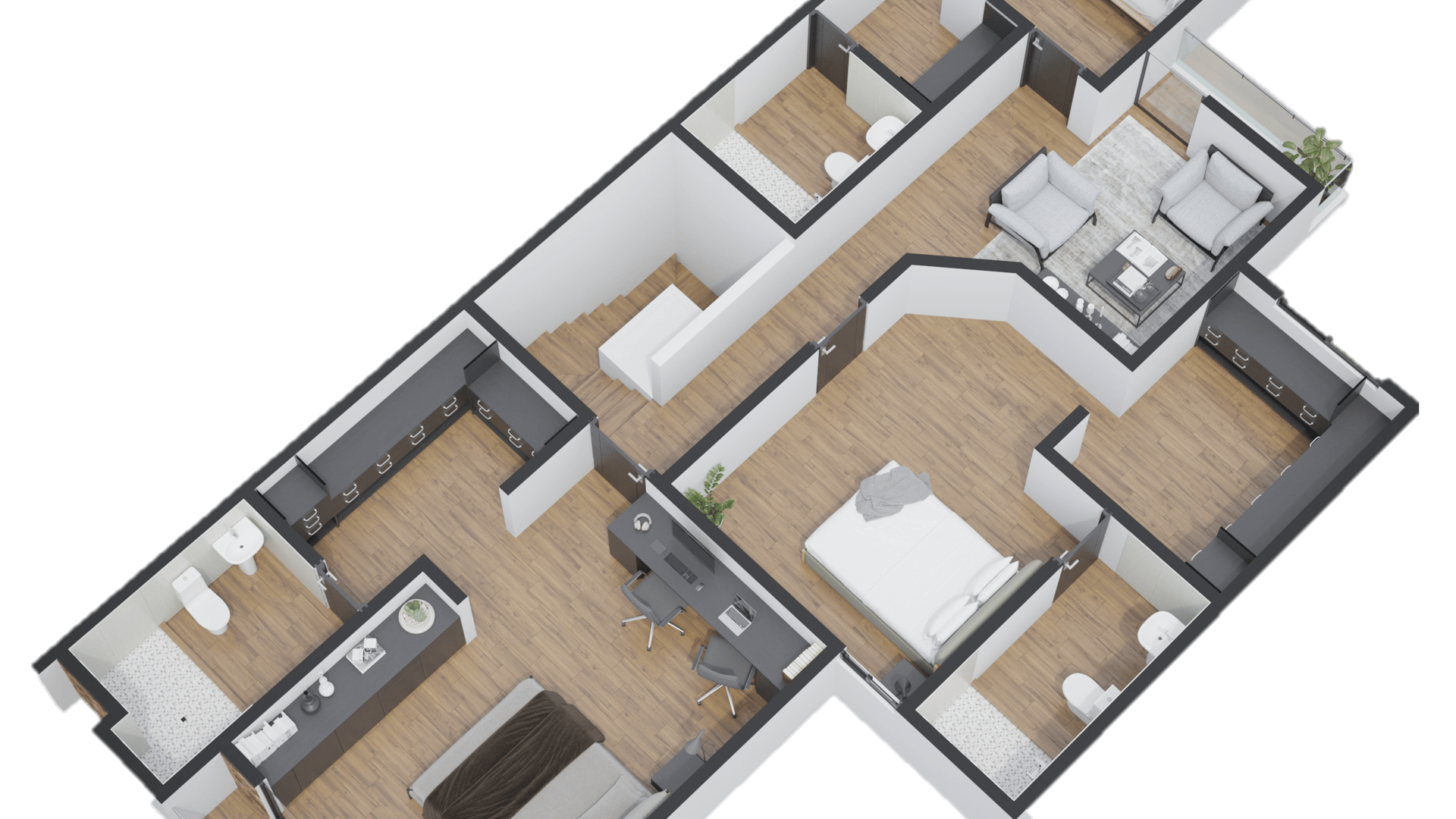 Casa Moderna 3 Hab. en Venta - Ciudad de Guatemala Mixco - Miniatura 3
