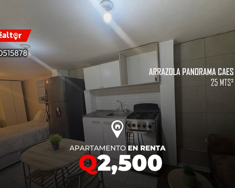 Apartamento en renta en Arrazola Panorama CAES