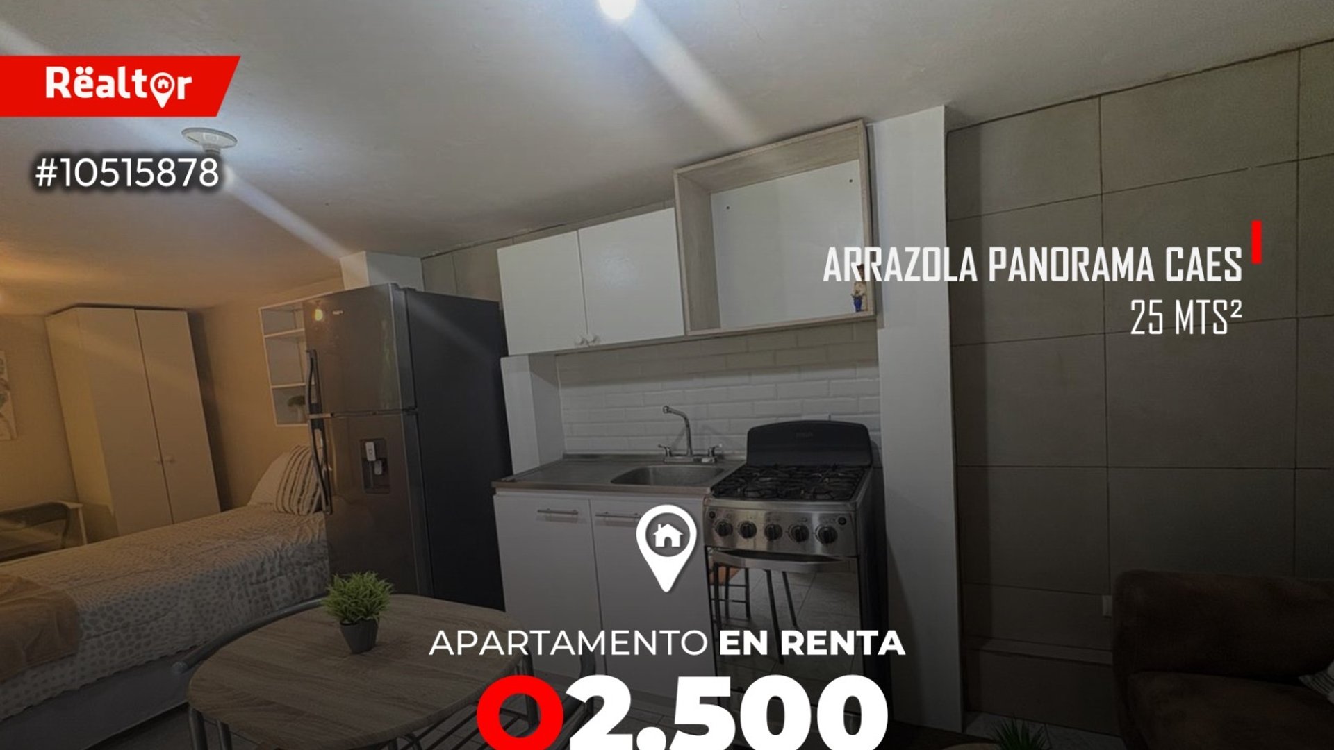 Apartamento en renta en Arrazola Panorama CAES