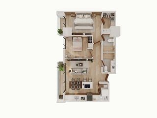 Apartamento en Venta zona 15 (en planos) - 5