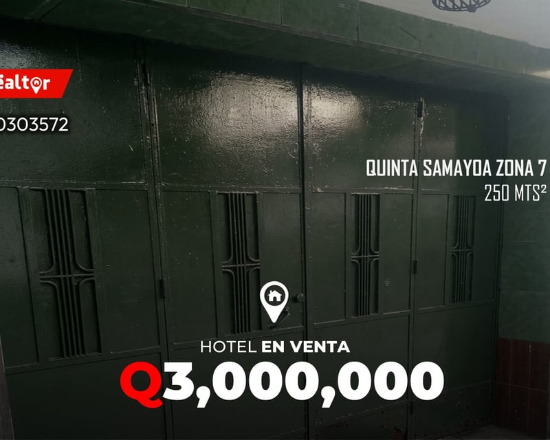 Casa para inversion en venta en Quinta Samayoa zona 7