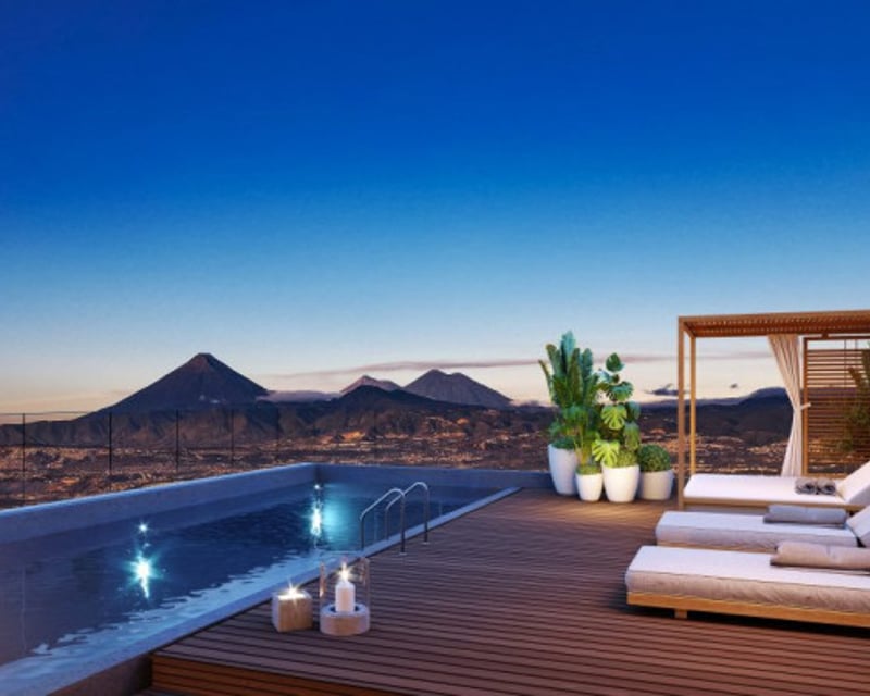 Apartamento 2 Dormitorio en Venta Zona 10 Guatemala
