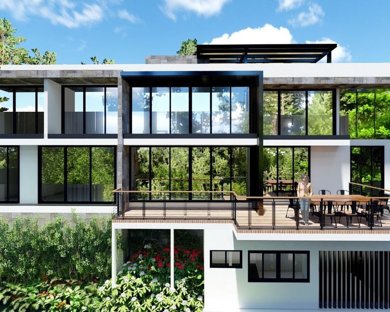 VENTA DE MODERNA CASA EN PLANOS - SANTA ROSALÍA, KM 12.5 CES