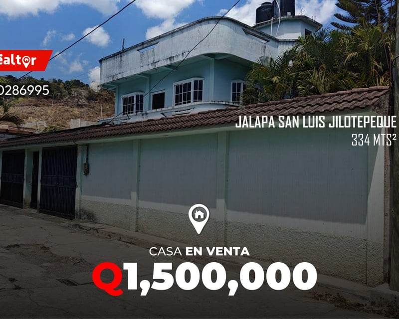 Casa en venta en Jalapa San Luis Jilotepeque