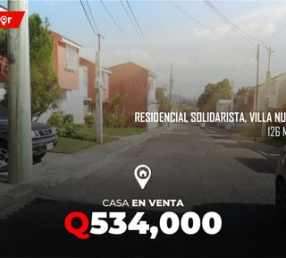 Casa en Venta en Residencial Solidarista, Villa Nueva