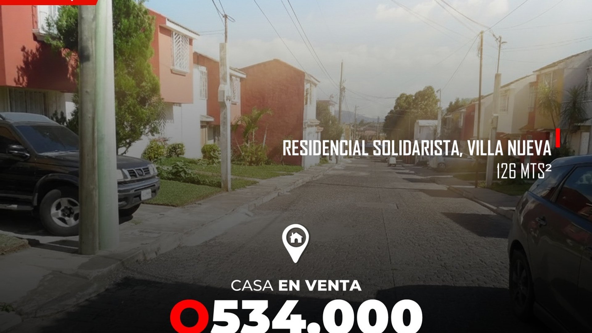 Casa en Venta en Residencial Solidarista, Villa Nueva