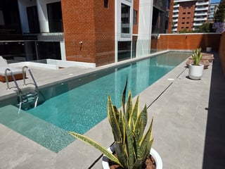 Lindo Apartamento alquilo a estrenar en zona 10 con jardín - Image 6