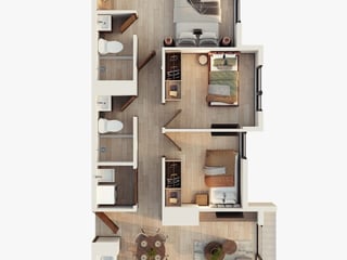 Apartamento en Venta (Cesión) Zona 13 Vicinia - 2