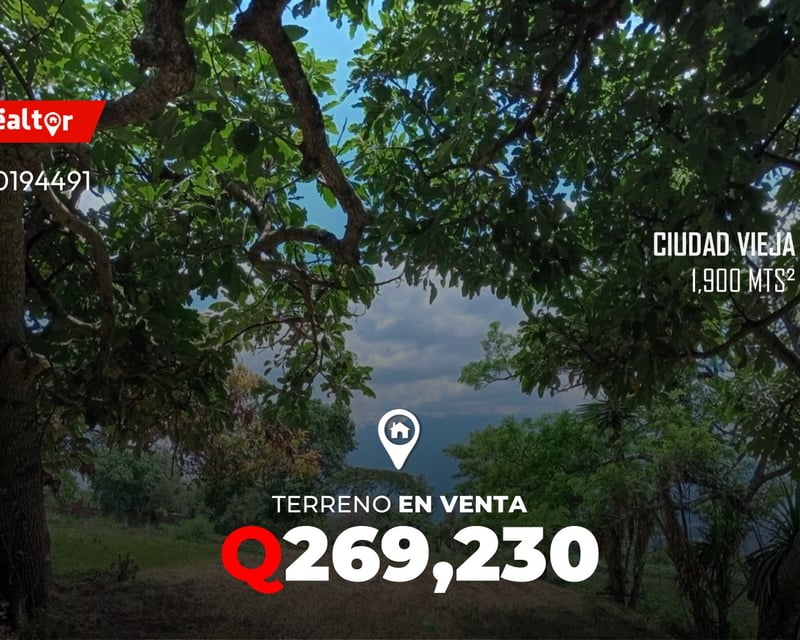 Terreno en venta, Ciudad Vieja