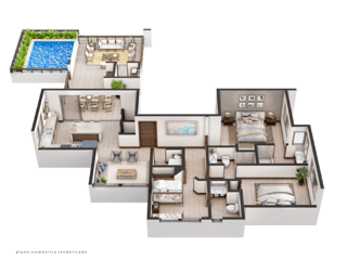 Villa en VENTA en exclusivo condominio en Monterrico - 2