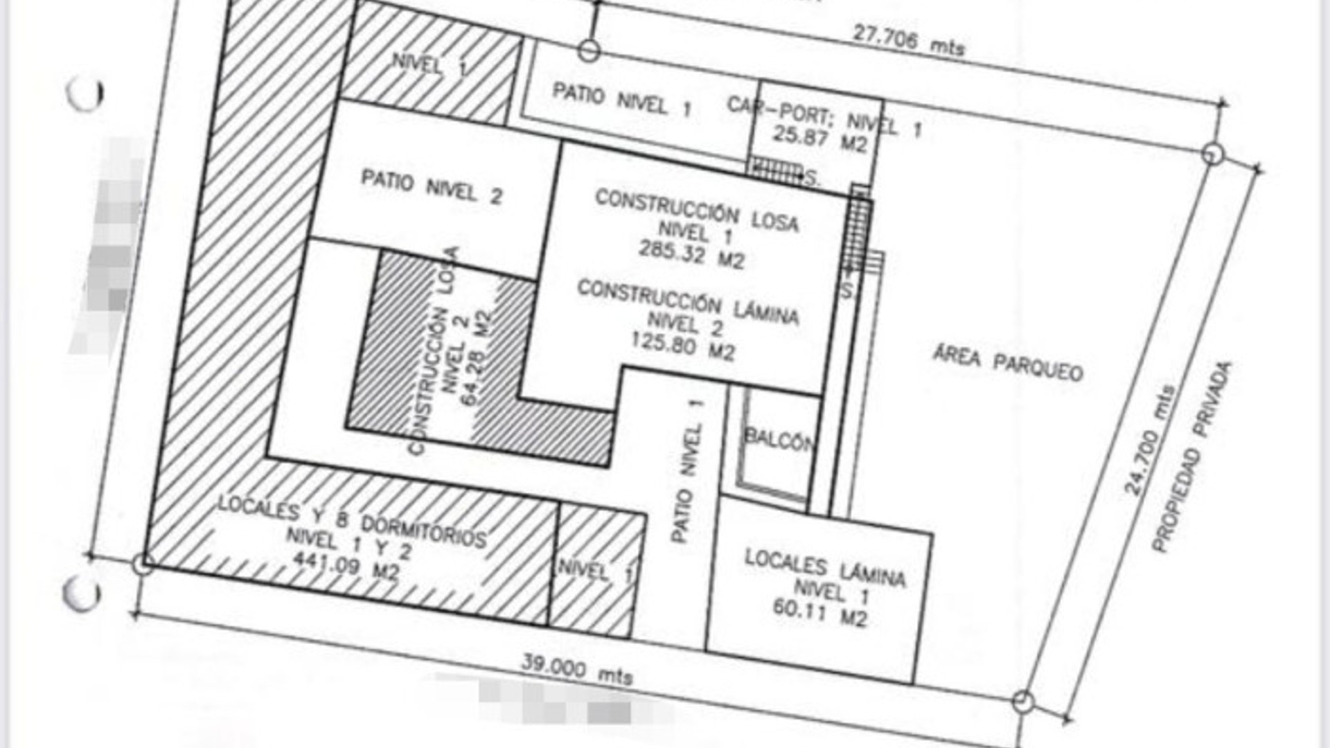Casa comercial o terreno en venta centro de Chiquimula