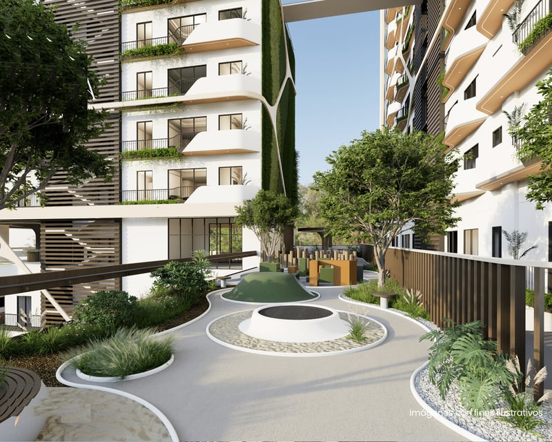 Apartamento en Pre-venta en Zona 15 de 1 Habitacion