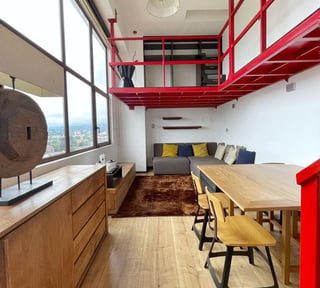 Apartamento tipo loft en renta en Zona 10