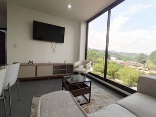 APARTAMENTO AMUEBLADO PARA ESTRENAR EDIFICIO ARLES 57MTS2,  2 DORMITORIOS, ZONA 15 - 5