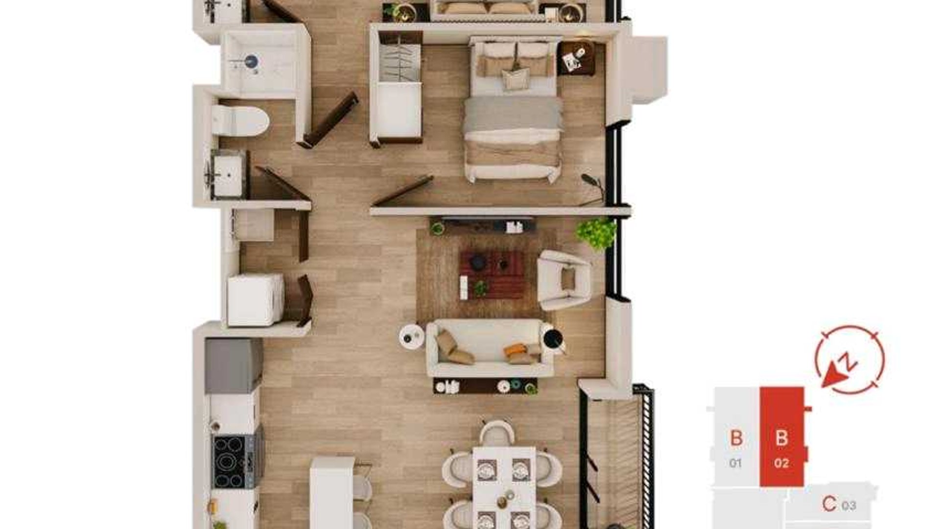 APARTAMENTO EN VENTA ???? Edificio Altaire, zona 11 - Miniatura 5